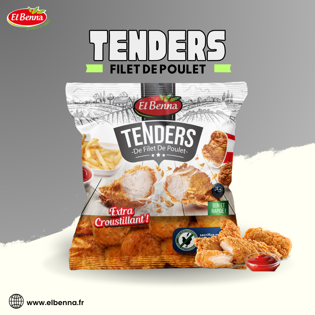 Gamme Volaille Halal : Tenders El Benna